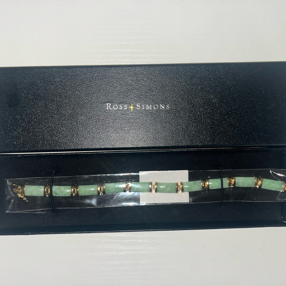 Rose Simon Jade Bracelet (New in Box )